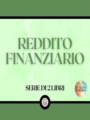 cover image of REDDITO FINANZIARIO (SERIE DI 2 LIBRI)